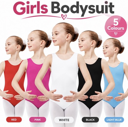 Sleeveless leotard girls - sleeveless,