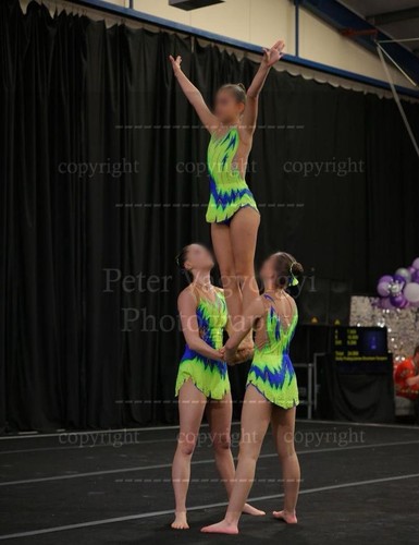 Trio made measure leotards - made,