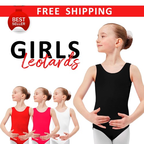 Girls cotton leotards - cotton,
