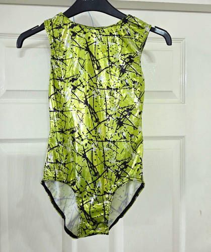 Girls green black sleeveless - girls, green/black