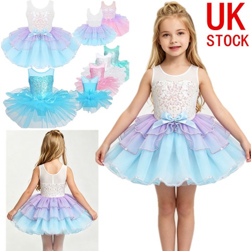 Kids girls sequins mesh - uk,