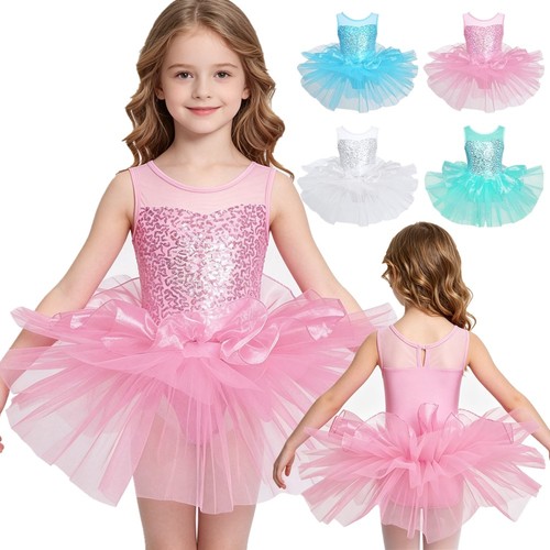 Girls sequins ballet tutu - uk,