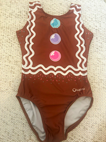 Quatro brown white gingerbread - quatro, brown/white