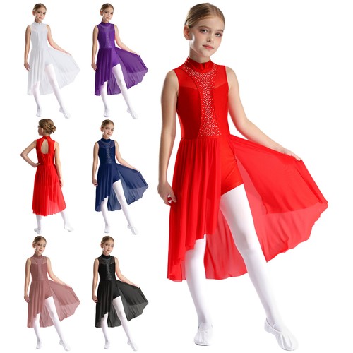 Girls lyrical dance costume - uk,