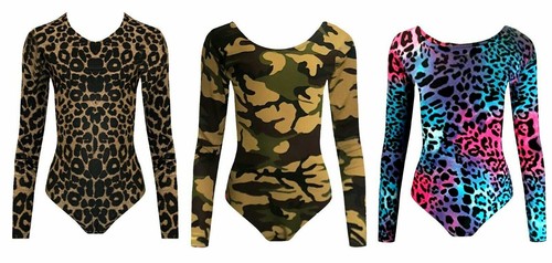Girls kids leopard print long - kids,