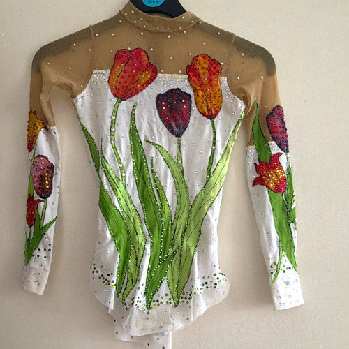 Girls long sleeve rhythmic - long,