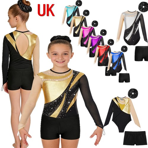Girls gymnastics leotard - uk,