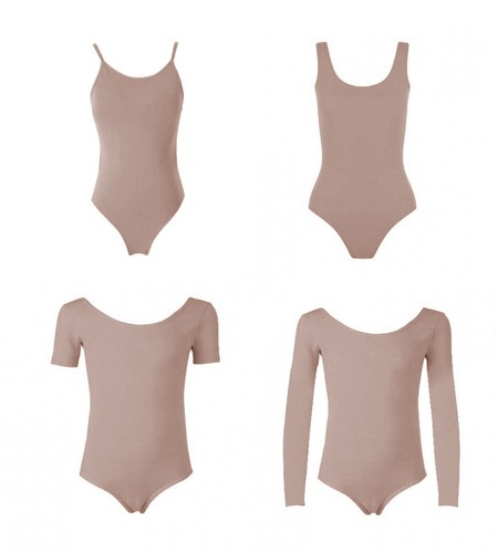 Girls kids tan nude cotton - nude, low