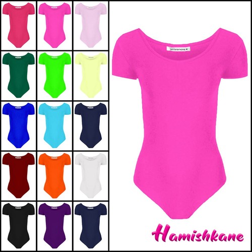 Short sleeve leotard girls - sleeve,
