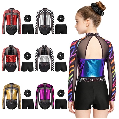 Girls gymnastics costume - girls, gymnastics costume