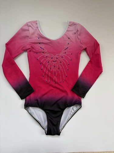 Girls long sleeve - long, gymnastics